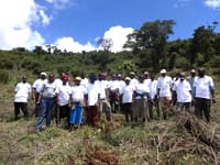 Planting day in Kenya, November 2013
