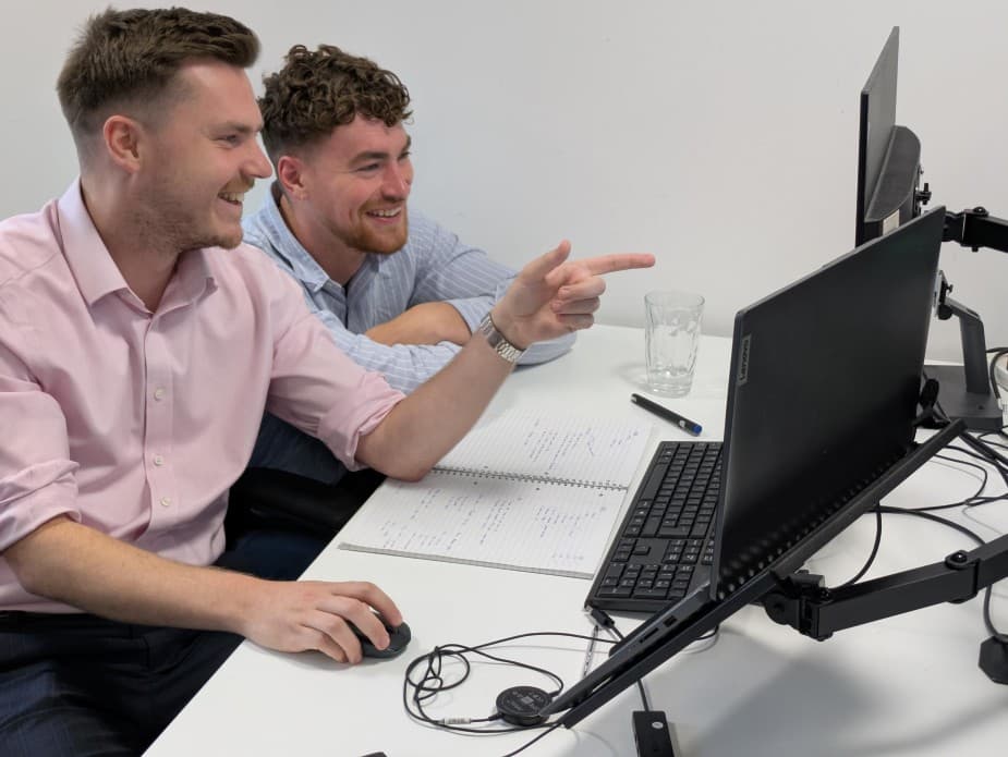 Stuart and James of Carbon Footprint Ltd